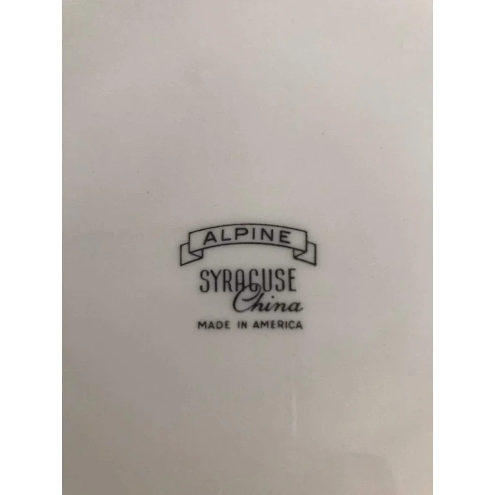 Syracuse China Alpine 7.5